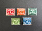 1924-1925 Vliegende duif NVPH nr 144-148 ongestempeld, Postzegels en Munten, Postzegels | Nederland, T/m 1940, Verzenden