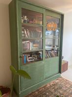 Unieke oude schoolkast - Eyecatcher!, Ophalen, Gebruikt, 100 tot 150 cm, 150 tot 200 cm