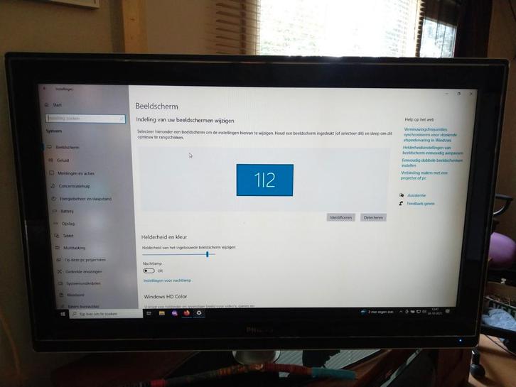 Philips LCD tv, Audio, Tv en Foto, Televisies, Gebruikt, LCD, 100 cm of meer, Full HD (1080p), Philips, 50 Hz, Ophalen