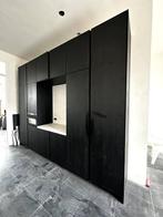 Nieuwe zwart houten keuken incl composiet keukenblad, Huis en Inrichting, Ophalen, Zwart, Overige typen, Nieuw