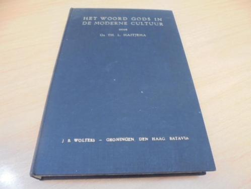 Het woord gods in de moderne cultuur - Haitjema, L, Boeken, Godsdienst en Theologie, Gelezen, Ophalen of Verzenden