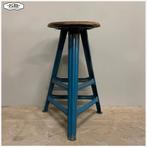 Hoge Industriele kruk, Rowac stijl - Bauhaus - DDR, Huis en Inrichting, Krukjes, Ophalen, Gebruikt, Nb, Nb