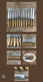 Antieke messen set F.D. Bastet 's-Gravenhage (1920-1950), Ophalen of Verzenden