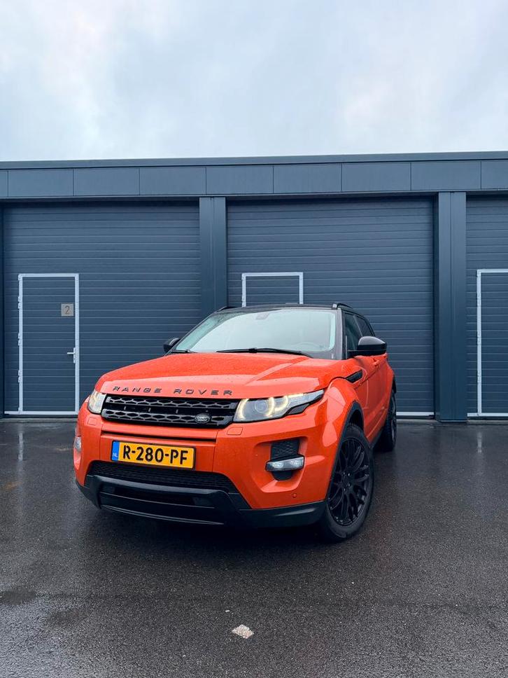 Range Rover Evoque 2.0 Benzine Automaat | Phoenix Orange, Auto's, Land Rover, Particulier, 4x4, ABS, Achteruitrijcamera, Airconditioning