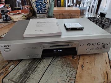 Sony MDS-JE480 minidisc recorder met gebruiksaanwijzing. beschikbaar voor biedingen