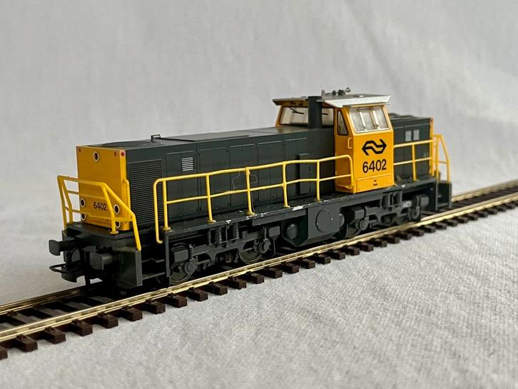 Liliput NS 6402 MAK diesellok (in OVP), Hobby en Vrije tijd, Modeltreinen | H0, Gebruikt, Locomotief, Gelijkstroom, Liliput, Analoog