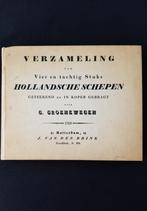 Verzameling van Vier en Tachtig Hollandsche Schepen, Ophalen of Verzenden, Gebruikt, Motorboot of Zeilboot, Boek of Tijdschrift
