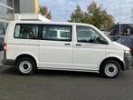Volkswagen Transporter Kombi 2.0 TDI DSG 140pk BTW en BPM vr, Auto's, Euro 5, Stof, Zwart, 2500 kg
