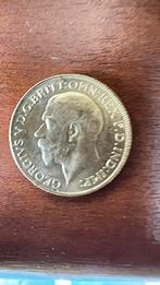Gouden Sovereign King George V, Ophalen of Verzenden, Goud