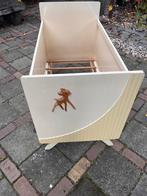 Vintage Houten Wieg met Hert, Ophalen, Gebruikt, Wieg