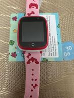 Roze Kinderhorloge met Hondenpootjes - Nieuw, Ophalen of Verzenden, Nieuw, Roze, Meisje