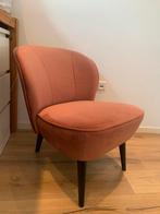 Woood Sara Fauteuil Oud Roze - ZGAN, Huis en Inrichting, Fauteuils, Ophalen, Minder dan 75 cm, Zo goed als nieuw, Stof