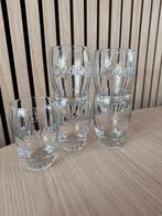Originele Chocomel glazen 5 stuks, Verzamelen, Glas en Borrelglaasjes, Ophalen of Verzenden, Zo goed als nieuw, Frisdrankglas