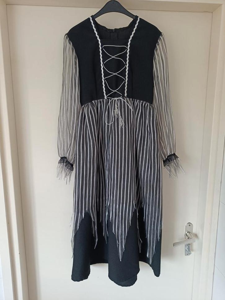 Halloween of heksen verkleedjurk, maat 134, Kinderen en Baby's, Carnavalskleding en Verkleedspullen, Nieuw, Meisje, 134 t/m 140