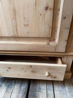 Landelijk brocante eendeurskast grenen kast, Ophalen, Gebruikt