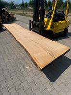 4 meter lang 1 meter breed eiken boomstambladen!!, Ophalen of Verzenden, Zo goed als nieuw, 250 cm of meer, Palen