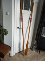 Peddels hout roeispanen, Ophalen