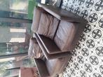 Twee luxe fauteuils, in kalfsleder. LINTELOO In goede staat!, Huis en Inrichting, Fauteuils, Landelijk / design, Ophalen of Verzenden