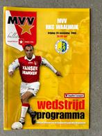 MVV - RKC WAALWIJK wedstrijdprogramma 28-11-2008, Verzamelen, Sportartikelen en Voetbal, Ophalen of Verzenden