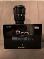 Viltrox Pro 27mm F1.2 Sony E Lens - Nieuwstaat!, Audio, Tv en Foto, Fotografie | Lenzen en Objectieven, Ophalen, Zo goed als nieuw