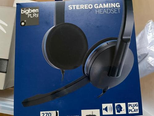 Big Ben Stereo Gaming Headset Platform, Computers en Software, Headsets, Nieuw, Gaming headset, Ophalen