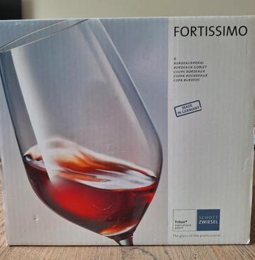 Schott Zwiesel Fortissimo Bordeaux Glazen - 6 stuks beschikbaar voor biedingen
