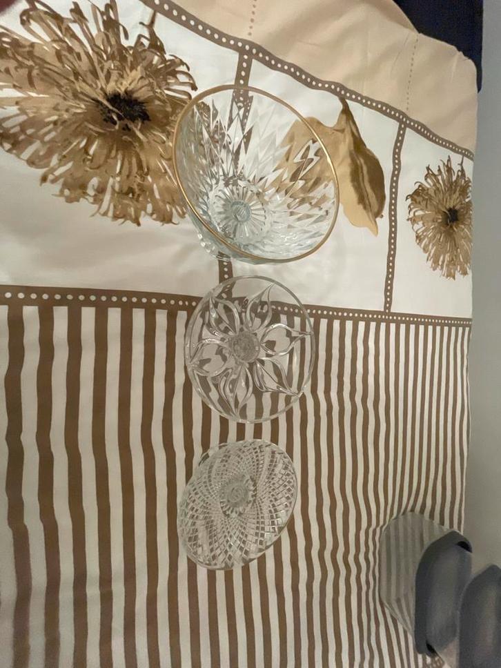 Vintage Glazen Dessertschalen Set, Antiek en Kunst, Antiek | Glas en Kristal, Ophalen