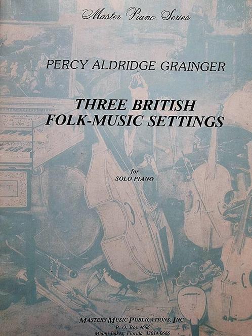 Three British Folk Music Settings. Piano., Muziek en Instrumenten, Bladmuziek, Zo goed als nieuw, Thema, Populair, Piano, Ophalen of Verzenden