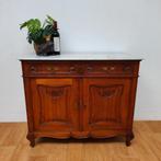 Vintage Antiek dressoir commode ladekast met marmer blad 014, Huis en Inrichting, Kasten | Ladekasten, Valkenswaard, Gebruikt