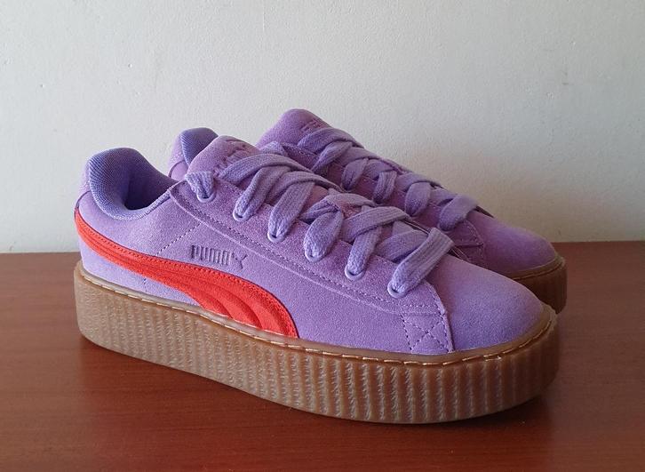 Puma Fenty Creeper Phatty Lavender Alert Burnt Red 40 nieuw, Kleding | Dames, Schoenen, Nieuw, Sneakers of Gympen, Overige kleuren