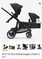 Deryan Dubbel kinderwagen zwart, Ophalen of Verzenden, Zo goed als nieuw, Overige merken