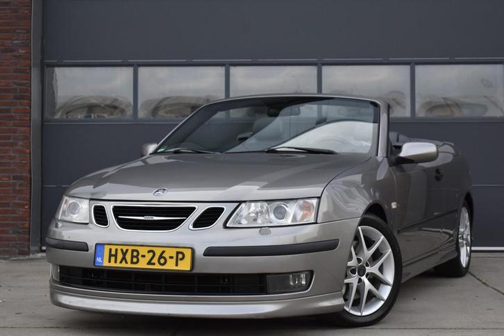 Saab 9-3 Cabrio 2.0T Aero Youngtimer Navi - Leer - Cruise -, Auto's, Saab, Bedrijf, Te koop, Saab 9-3, ABS, Airbags, Airconditioning