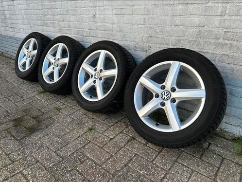 OEM VW Aspen 16 inch 5x112 Golf VII 7 Plus Sportsvan Caddy, Auto-onderdelen, Banden en Velgen, Banden en Velgen, Winterbanden