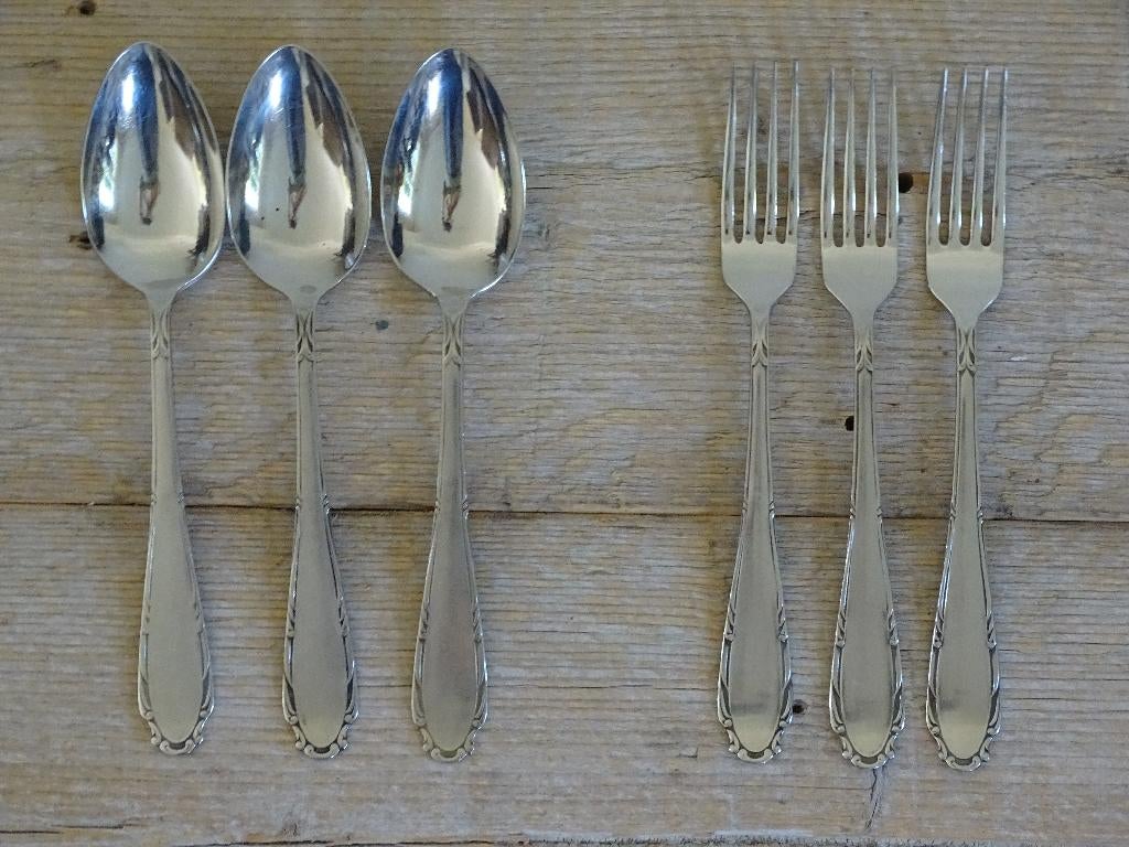 Bestek Gero Zilmeta 517, gaaf, Antiek en Kunst, Antiek | Bestek, Ophalen of Verzenden