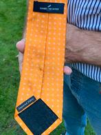 Daniel Hechter stropdas - Oranje met stippen, Kleding | Heren, Stropdassen, Oranje, Ophalen of Verzenden, Zo goed als nieuw, Met patroon