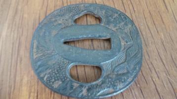 antieke Japanse tsuba (zwaardbeschermers), japan  beschikbaar voor biedingen