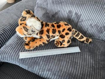 Liggende WWF Cheeta knuffel plush van wereld natuur fonds beschikbaar voor biedingen