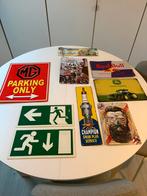 Diverse wandborden, Red Bull, NS, Champion bougies en meer, Ophalen of Verzenden, Zo goed als nieuw, Reclamebord