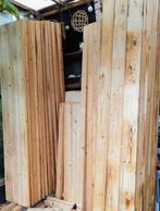 Partij hout uit showroom, Doe-het-zelf en Verbouw, Hout en Planken, Ophalen, Zo goed als nieuw, Balk, Vuren