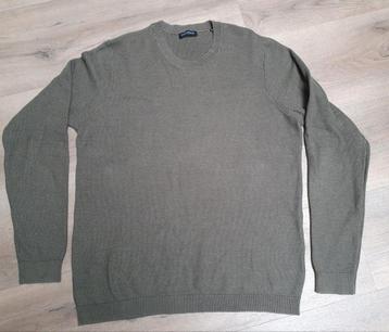 Trui Maat XXL/XXXL  olijfgroen  Quarteback beschikbaar voor biedingen