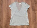 Iro t-shirt v- hals beige lt. groen mint M= M/38 - L/40, Kleding | Dames, T-shirts, Maat 38/40 (M), Verzenden, Beige, Korte mouw