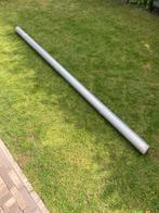 Regenpijp zink met montagebeugels (100mm), Doe-het-zelf en Verbouw, Buizen en Afvoer, Ophalen, 2 tot 4 meter, Zo goed als nieuw