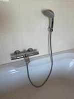 Grohe thermostaat badkraan set met douche, Doe-het-zelf en Verbouw, Sanitair, Ophalen of Verzenden, Gebruikt, Chroom, Bad