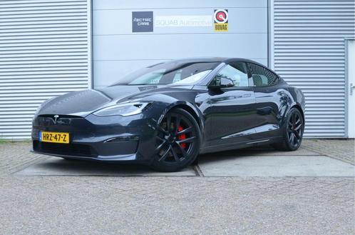 Tesla Model S Plaid AWD Enhanced AutoPilot4.0 (twv 3.800,-),, Auto's, Tesla, Bedrijf, Te koop, Model S, 360° camera, 4x4, ABS