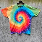 Regenboog spiral tie dye zomer t-shirt unisex maat 5XL, Kleding | Heren, Grote Maten, Overige kleuren, Spiral Creaties, Shirt