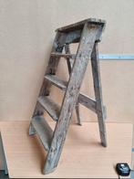 Vintage houten ladder, Ophalen, Gebruikt, Nb, Nb