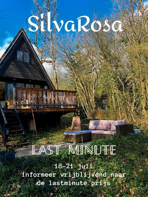 TOPLOCATIE!! 🏡SUPERRRR 𝕃𝔸𝕊𝕋 𝕄𝕀ℕ𝕌𝕋𝔼  18-21 juli, Vakantie, Vakantiehuizen | België, Ardennen of Luxemburg, Chalet, Bungalow of Caravan