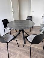 Ikea MARIEDAMM eettafel met 4 stoelen, Ophalen, Gebruikt, 50 tot 100 cm, 100 tot 150 cm