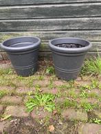 Ronde bloempotten, Ophalen, Rond, Zo goed als nieuw, Aardewerk