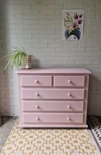 Commode / ladekast roze, Kinderen en Baby's, Kinderkamer | Commodes en Kasten, Nieuw, 75 tot 100 cm, Minder dan 50 cm, Ophalen